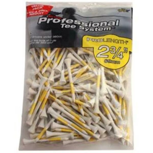 1.5 in. PTS ProLength Tee, White, 175PK, Proactive Sports, Mfr#: TPTS234W175